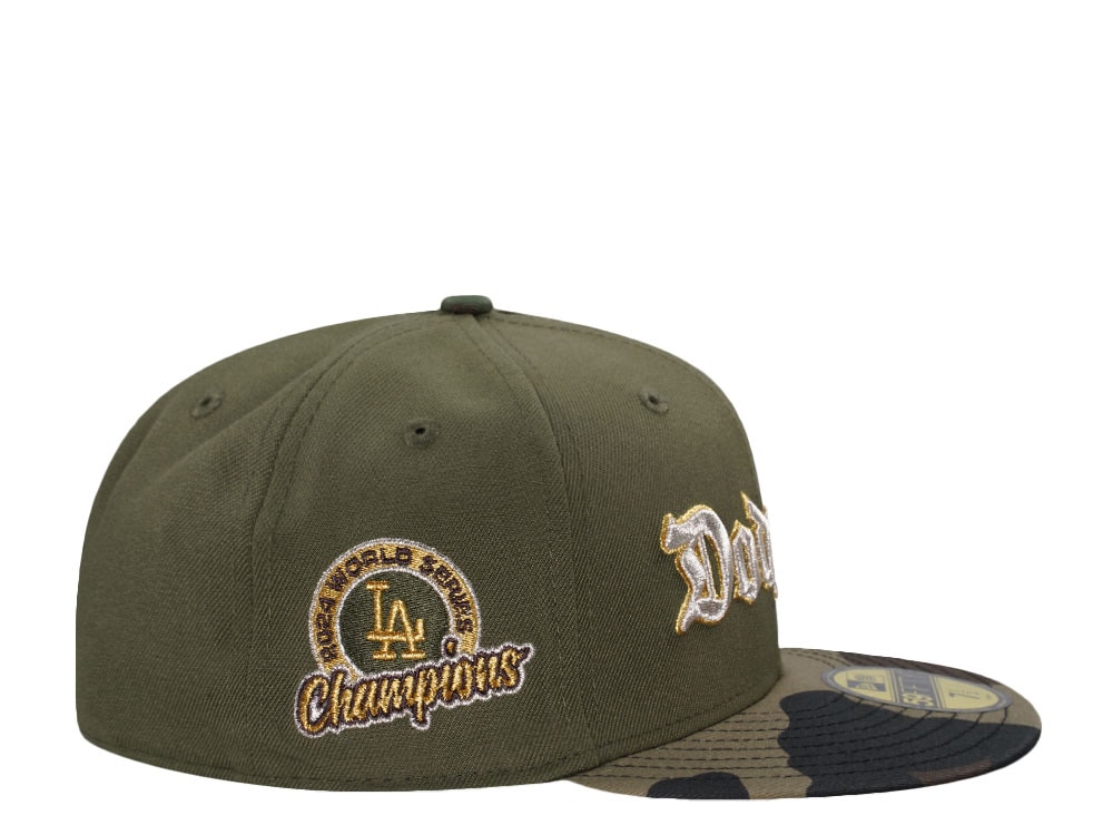 New Era Los Angeles Dodgers World Series 2024 Camouflage Two Tone Prime Edition 59Fifty Fitted Cap