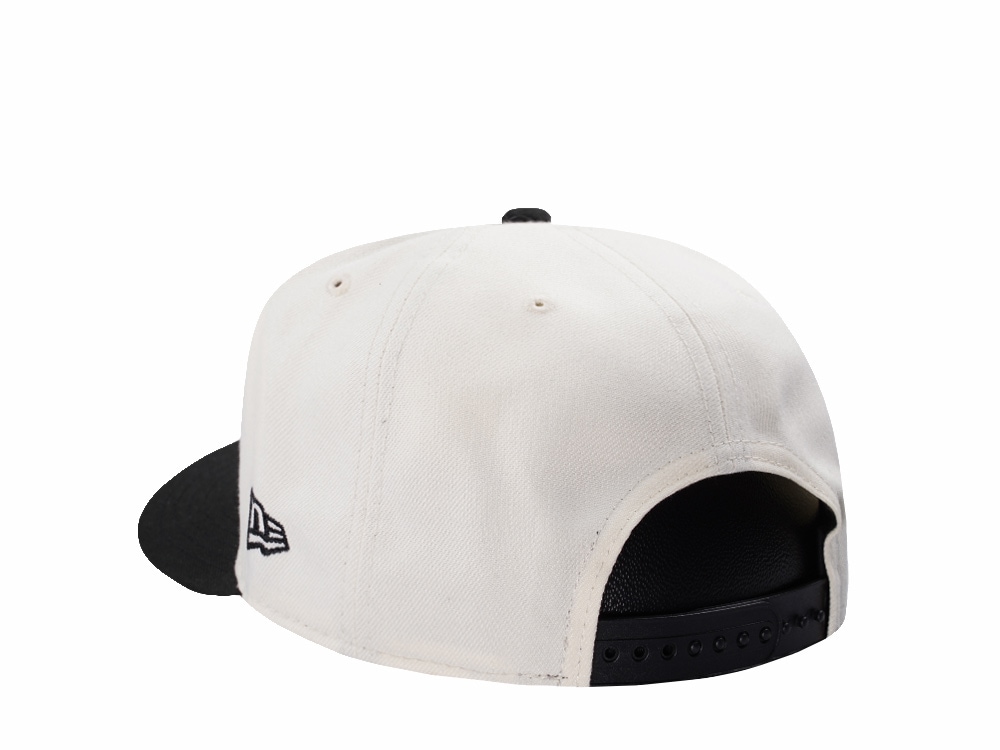 New Era New York Yankees World Series Champions 2000 Script Chrome Two Tone Edition 9Fifty A Frame Snapback Cap