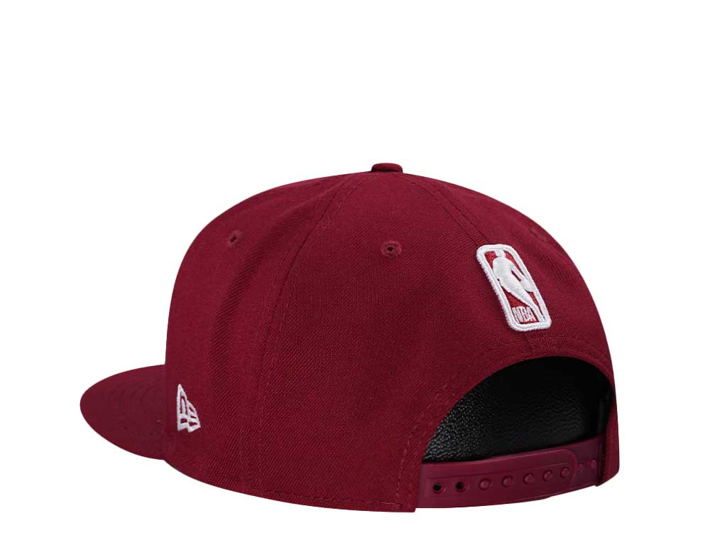 New Era Atlanta Hawks Maroon Classic Edition 9Fifty Snapback Cap