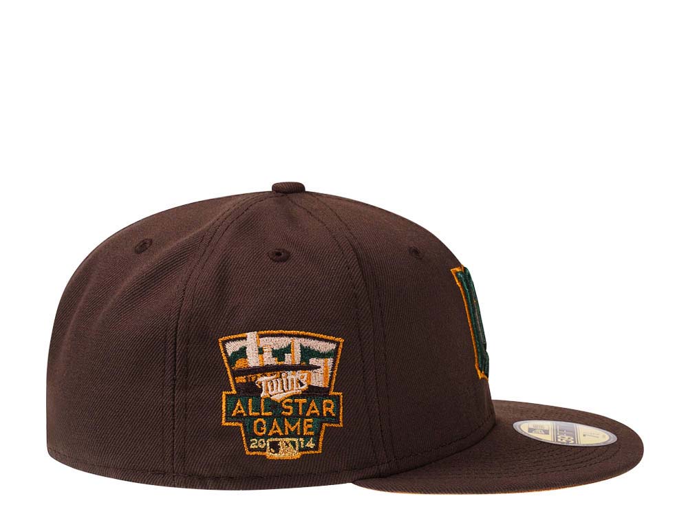 New Era Minnesota Twins All Star Game 2017 Peanut Chocolate Edition 59Fifty Fitted Cap
