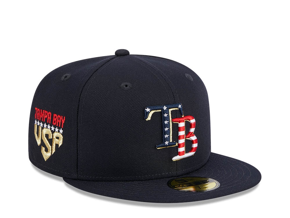 New Era Tampa Bay Rays 4th of July 23 59Fifty Fitted Cap