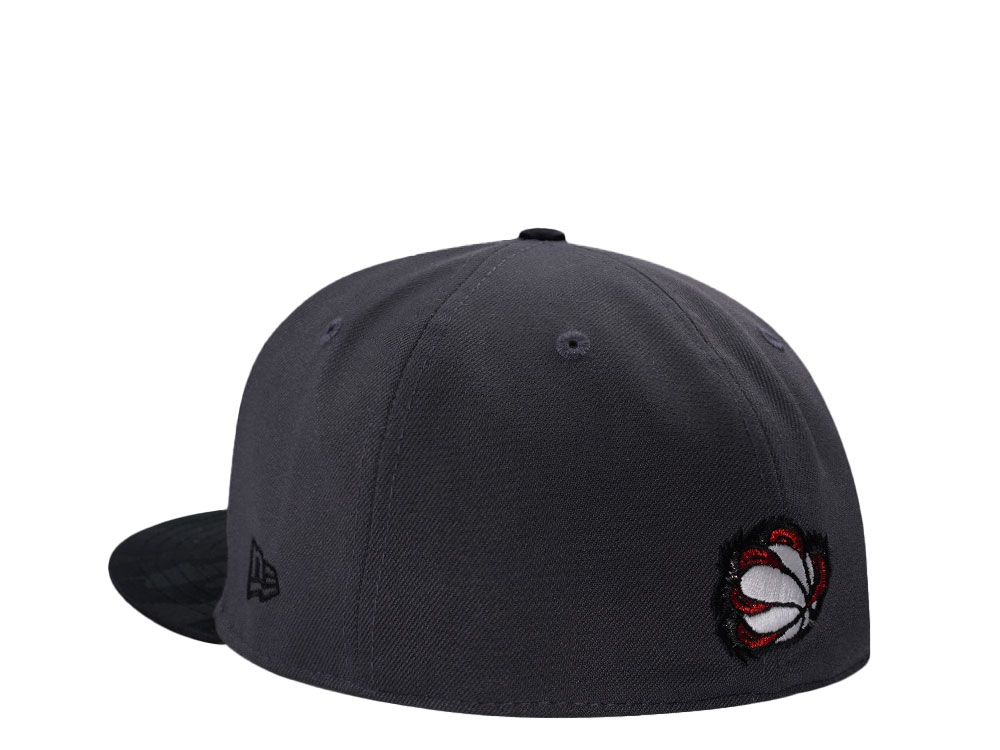 New Era Vancouver Grizzlies 30 Seasons Dark Gray Glow In The Dark  Moon Edition 59Fifty Fitted Cap