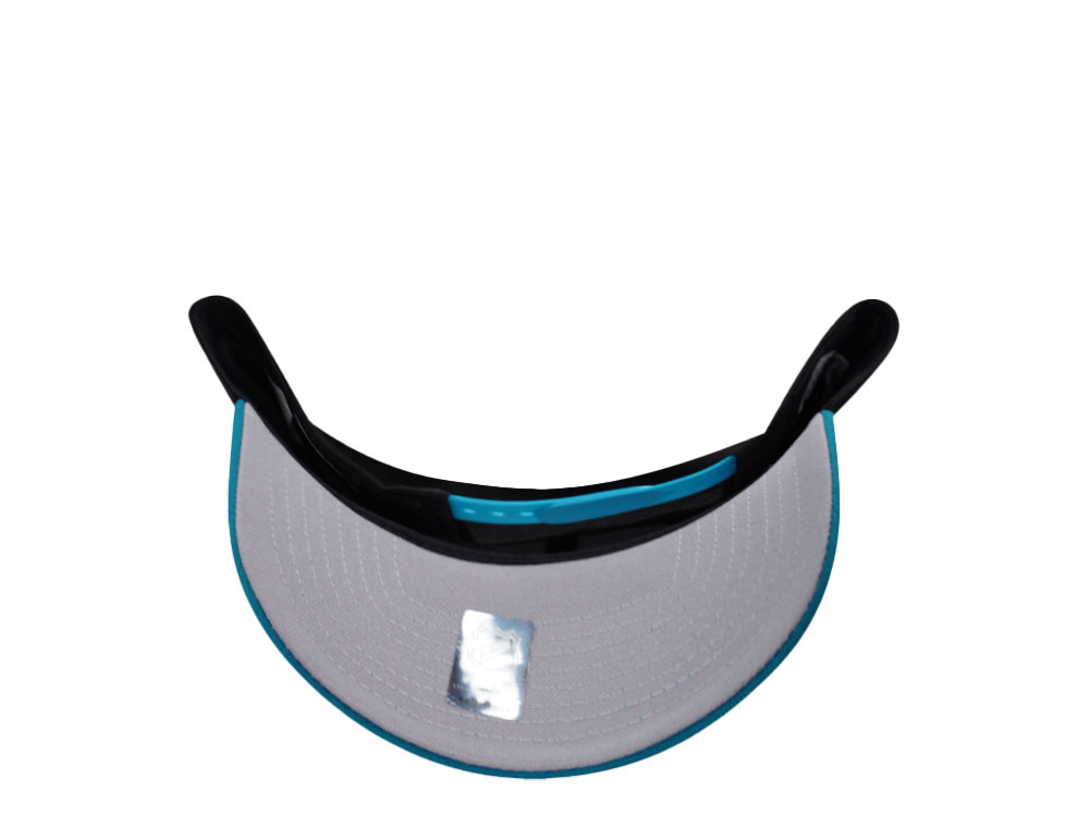 New Era San Jose Sharks 20th Anniversary Black Two Tone Edition 9Forty A Frame Snapback Cap