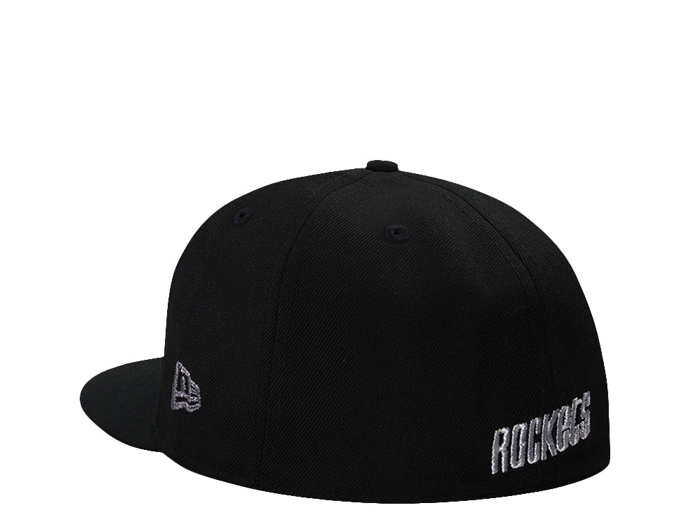 New Era Houston Rockets NBC Black Prime Edition 59Fifty Fitted Cap