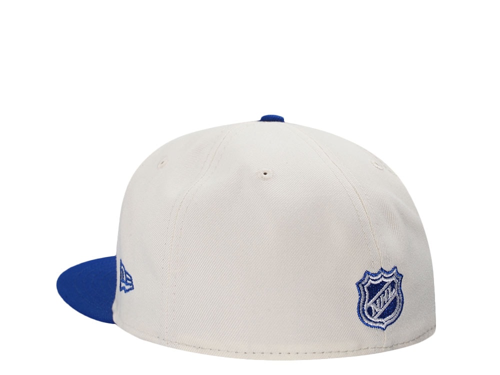 New Era Tampa Bay Lightning Stanley Cup Champions 2021 Chrome Two Tone Edition 59Fifty Fitted Cap