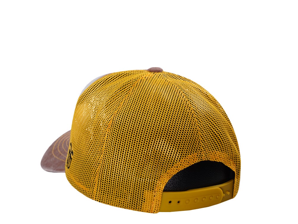 Parallel Union Patch Brown Edition Trucker Snapback Cap