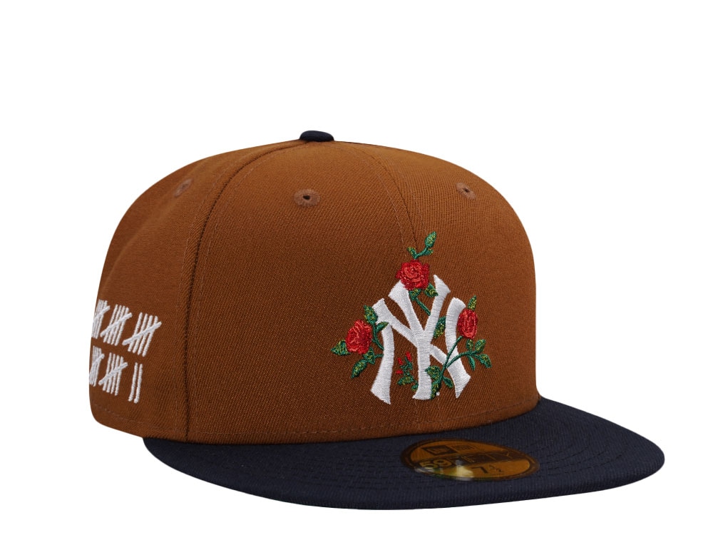 New Era New York Yankees Bourbon Rose Champions Two Tone Edition 59Fifty Fitted Cap