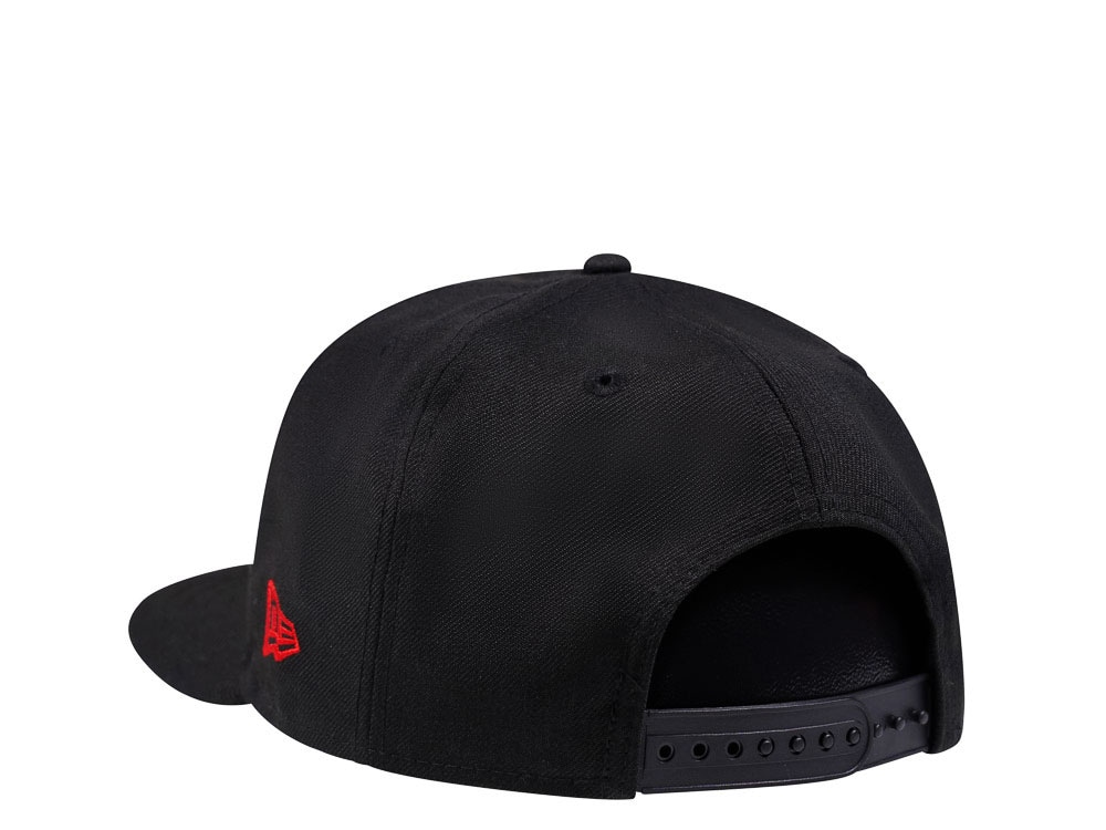 New Era Chicago Bulls Red Horn Edition 9Fifty Snapback Cap
