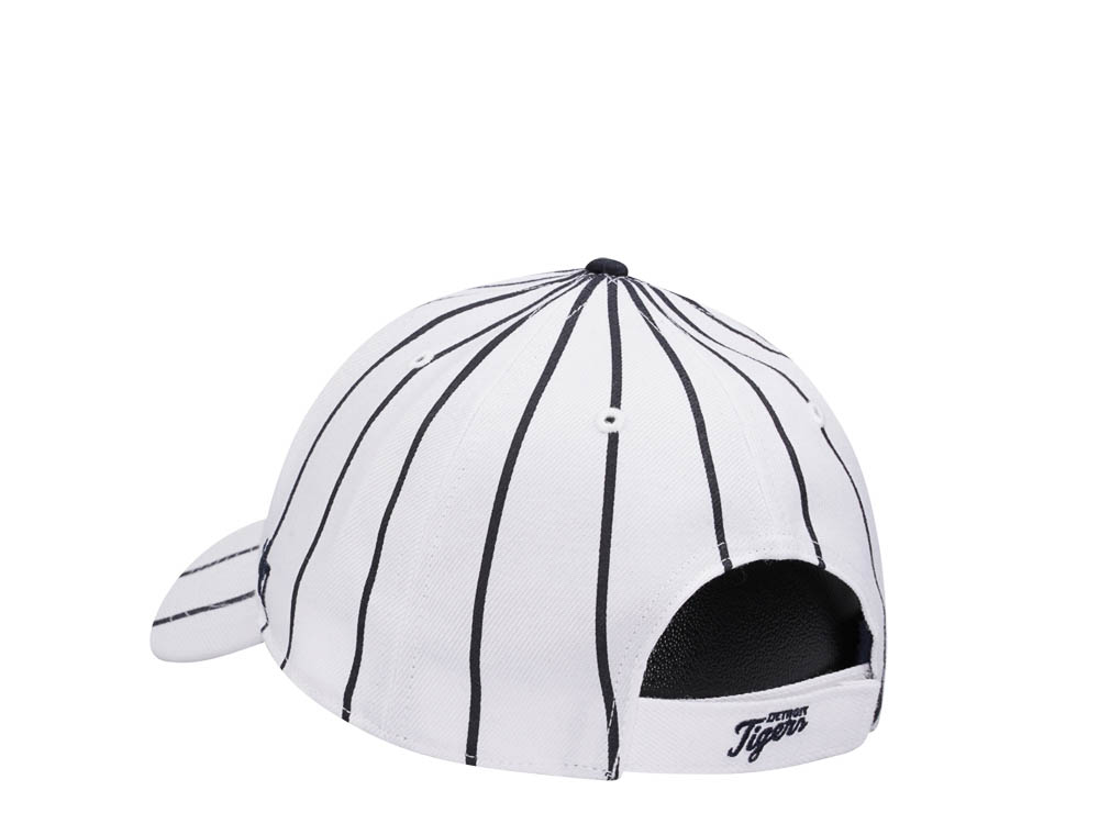 47Brand Detroit Tigers White Bird Cage MVP Strapback Cap