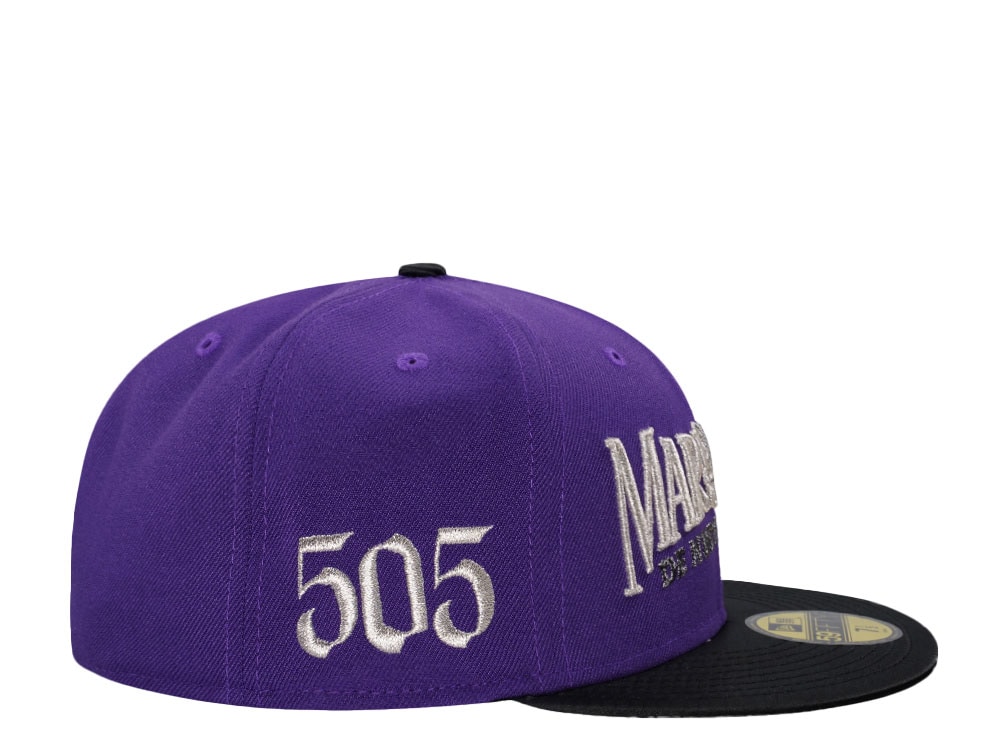 New Era Albuquerque Isotopes Mariachis Satin Brim Two Tone Edition 59Fifty Fitted Cap