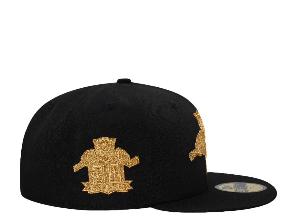 New Era Florida Panthers 30th Anniversary 24K Black Prime Edition 59Fifty Fitted Cap