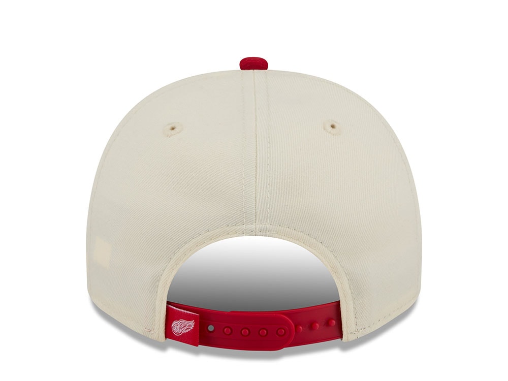 New Era Detroit Red Wings Classic Logo Two Tone Edition 9Fifty A Frame Snapback Cap