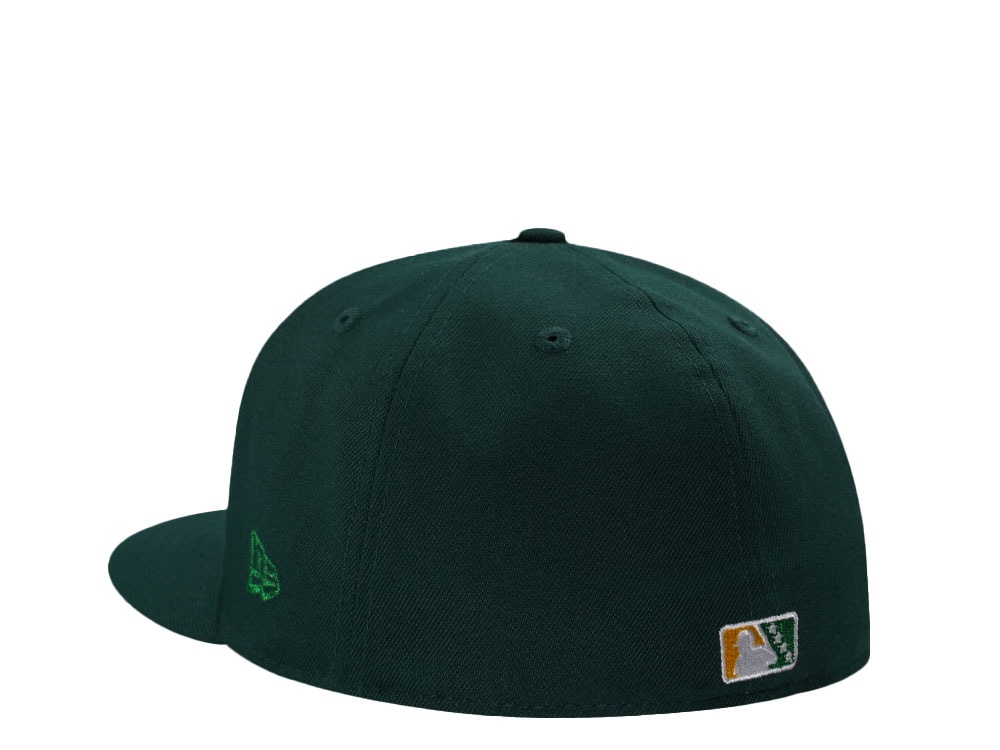 New Era Stockton Ports 20th Anniversary Green Prime Edition 59Fifty Fitted Cap