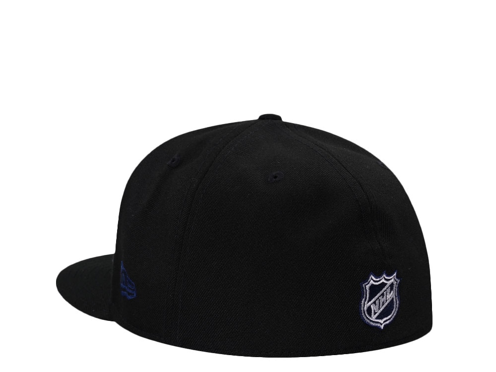 New Era Toronto Maple Leafs 75th Anniversary Black Prime Edition 59Fifty Fitted Cap