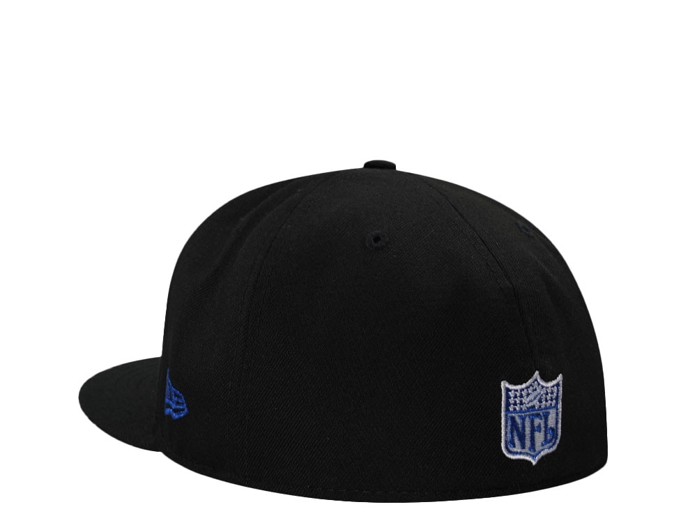New Era New York Giants 25th Anniversary Super Bowl XXV Black Metallic Edition 59Fifty Fitted Cap