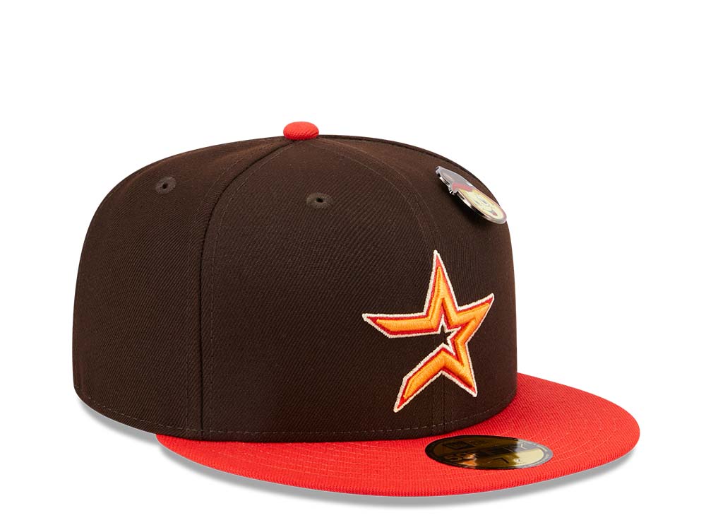 New Era Houston Astros The Elements Brown Two Tone Edition 59Fifty Fitted Cap