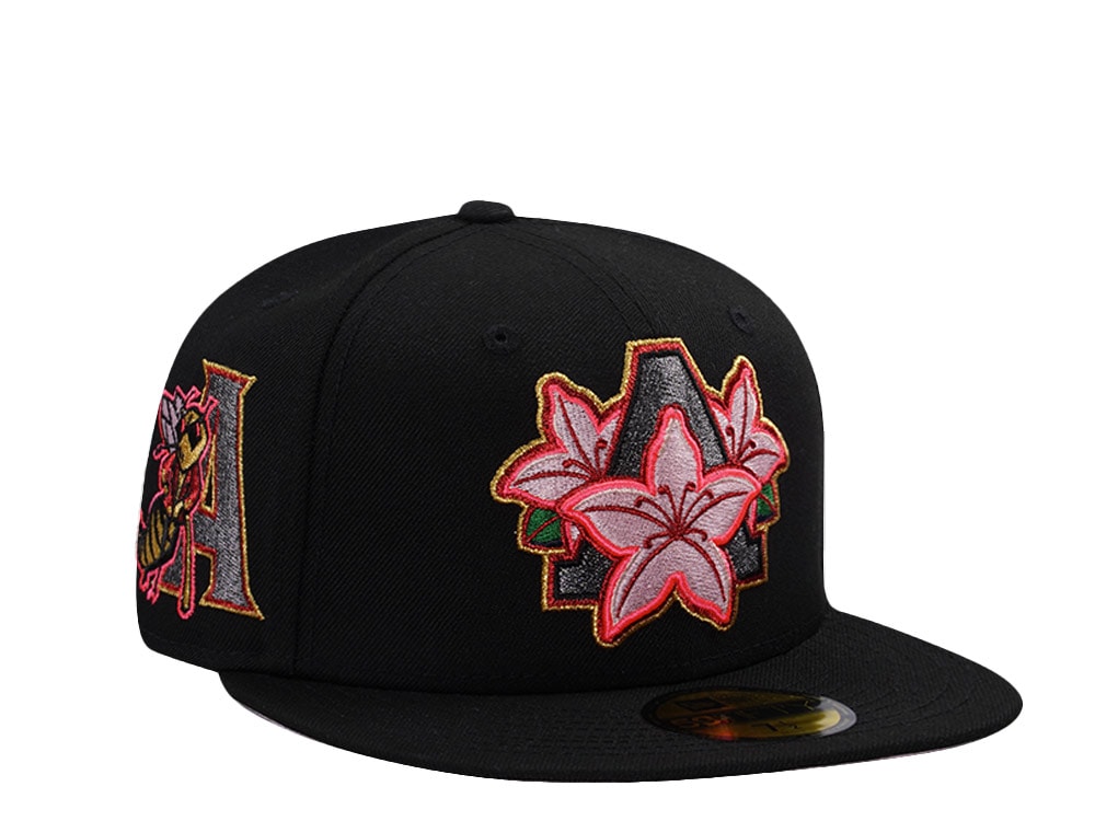 New Era Augusta Green Jackets Pink Black Prime Edition 59Fifty Fitted Cap