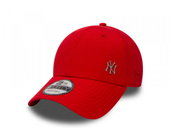 New Era New York Yankees Scarlet Red Flawless 9Forty Strapback Cap