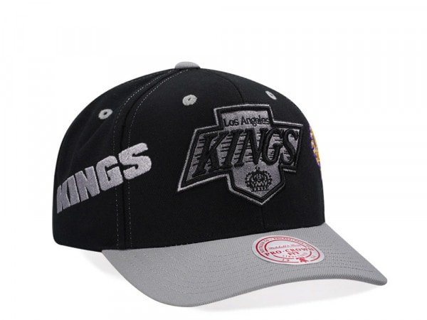 Mitchell & Ness Los Angeles Kings Vintage Logo Pro Crown Fit Snapback Cap