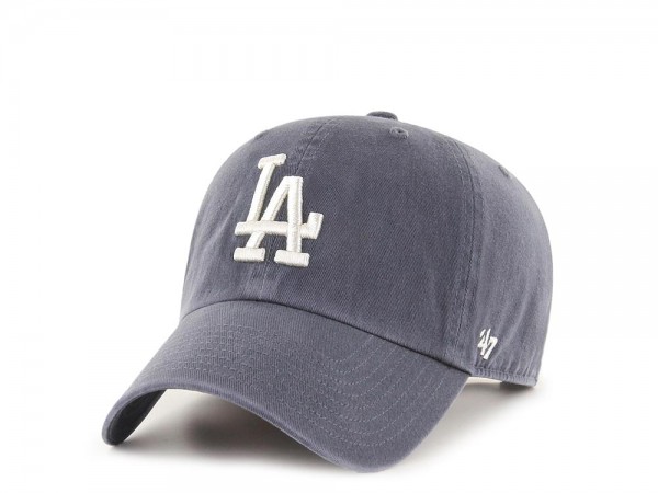 47Brand Los Angeles Dodgers Vintage Blue Clean up Strapback Cap