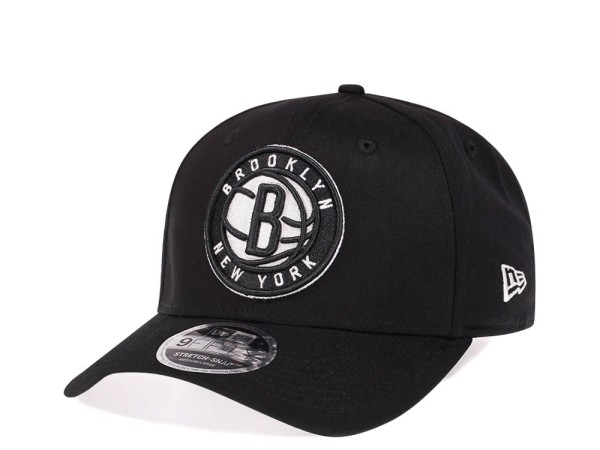New Era Brooklyn Nets Black 9Fifty Stretch Snapback Cap