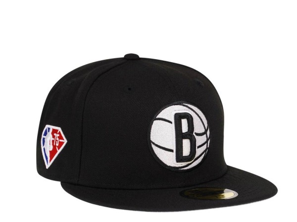 New Era Brooklyn Nets NBA 75th Anniversary Edition 59Fifty Fitted Cap