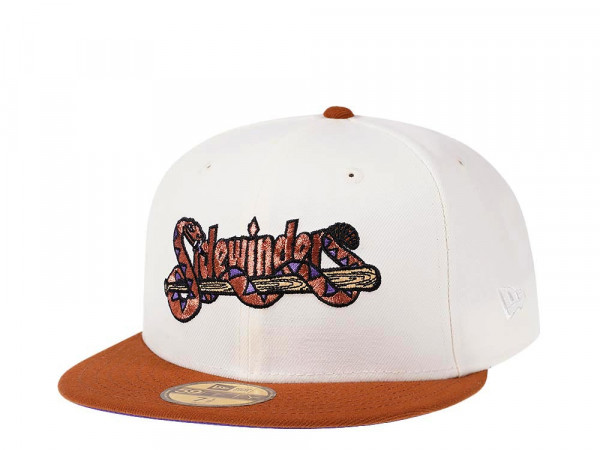 New Era Tucson Sidewinders Copper Cream Two Tone Edition 59Fifty Fitted Cap