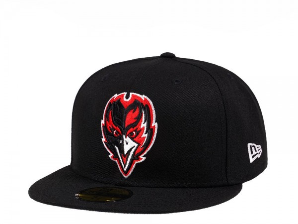 New Era Baltimore Ravens Alternate Black Crimson Collection 59Fifty Fitted Cap
