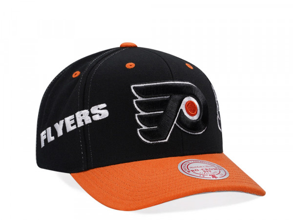Mitchell & Ness Philadelphia Flyers Vintage Logo Pro Crown Fit Snapback Cap