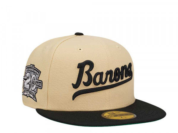 New Era Birmingham Barons 20th Anniversary Vegas Two Tone Edition 59Fifty Fitted Cap