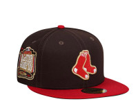 New Era Boston Red Sox All Star Game 1999 Burned Gold Two Tone Prime Edition 59Fifty Fitted Cap