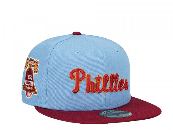 New Era Philadelphia Phillies All Star Game 1952 Throwback Two Tone Edition 59Fifty Fitted Cap