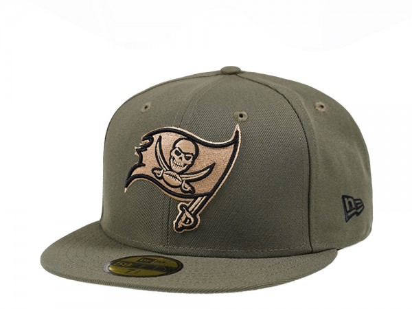 New Era Tampa Bay Buccaneers Olive Edition 59Fifty Fitted Cap