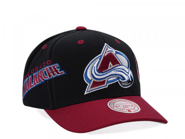 Mitchell & Ness Colorado Avalanche Pro Crown Fit Snapback Cap