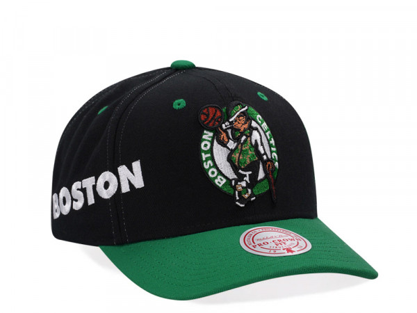 Mitchell & Ness Boston Celtics Classic Pro Crown Fit Snapback Cap