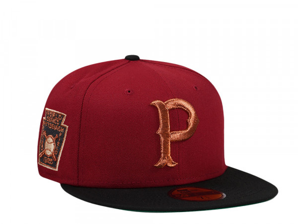 New Era Pittsburgh Pirates World Series 1925 Brick Copper Two Tone Edition 59Fifty Fitted Cap