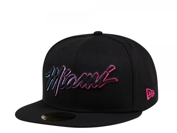 New Era Miami Heat City Prime Edition 59Fifty Fitted Cap
