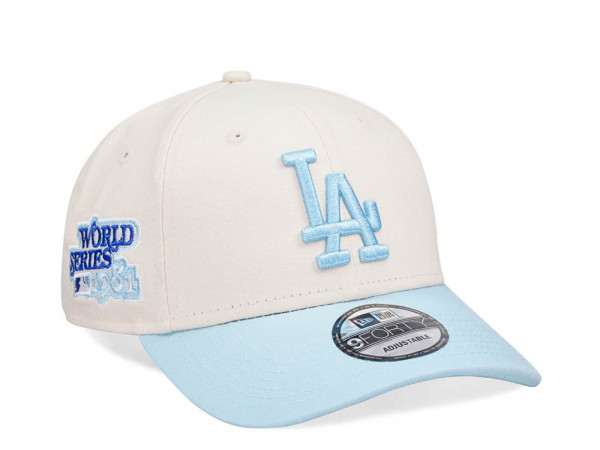 New Era Los Angeles Dodgers World Series 1981 Two Tone Edition 9Forty Strapback Cap