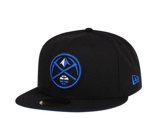 New Era Denver Nuggets Black Cobalt Edition 59Fifty Fitted Cap