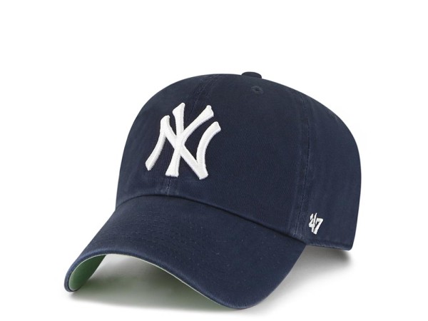 47Brand New York Yankees Ballpark Navy Clean up Strapback Cap