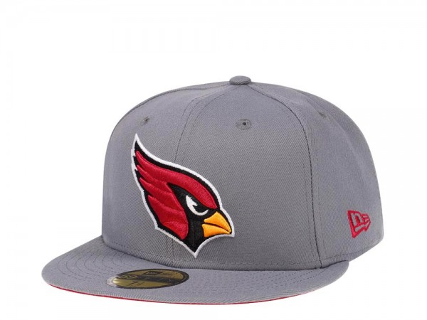 New Era Arizona Cardinals Storm Gray Pinot Edition 59Fifty Fitted Cap