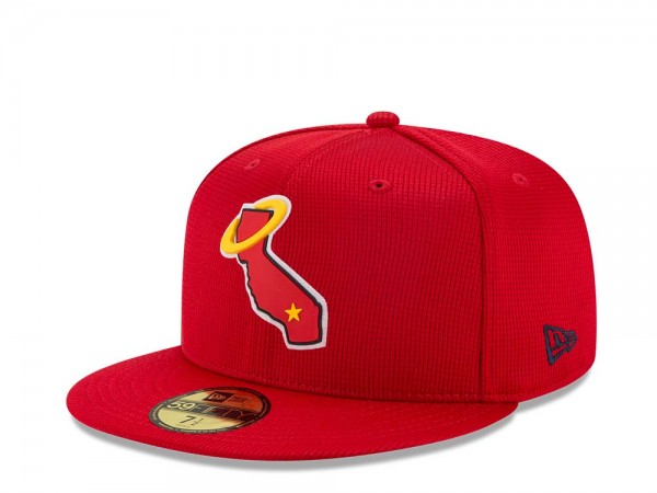 New Era Anaheim Angels Clubhouse Collection 59Fifty Fitted Cap