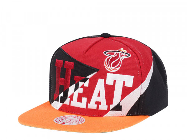 Mitchell & Ness Miami Heat NBA Multiply Hardwood Classic Snapback Cap