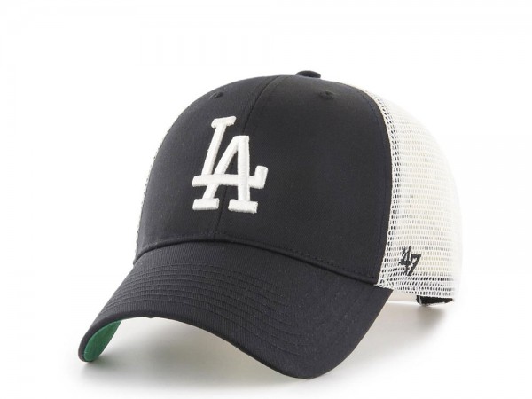 47Brand Los Angeles Dodgers MVP Black Trucker Snapback Cap