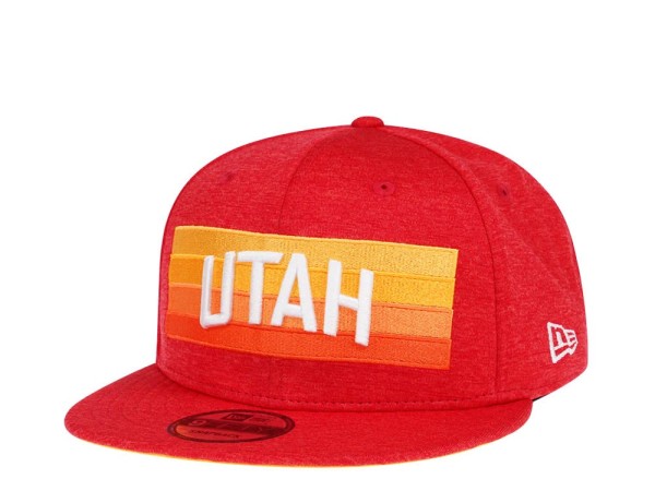 New Era Utah Jazz Athletic Red Edition 9Fifty Snapback Cap