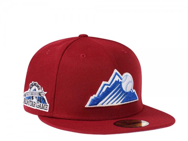 New Era Colorado Rockies All Star Game 1998 Color Flip Edition 59Fifty Fitted Cap